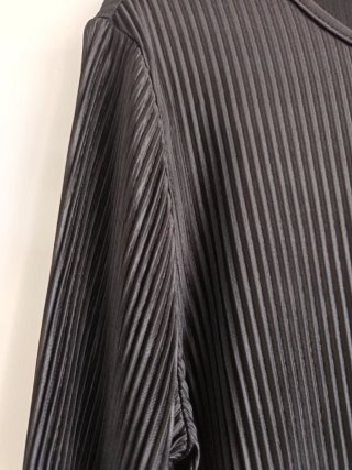 Vestido corto plisado Stradivarius Talla L