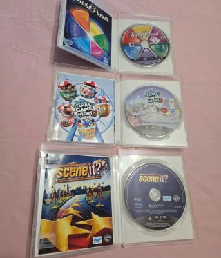 Pack 3 Juegos PS3: Trivial Pursuit, Family Game Ni