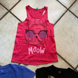 Set 3 T-shirt bambina - Taglia 10/11 anni