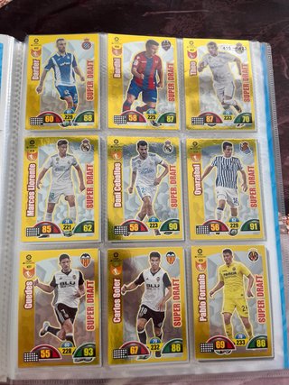 Colección Cromos Adrenalyn LaLiga 17-18