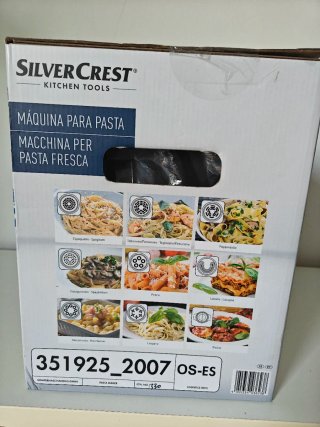 Máquina Pasta SilverCrest Nueva, sin estrenar