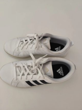 Zapatillas Adidas Blancas Negras Talla 42