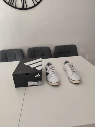 Zapatillas Adidas Blancas Negras Talla 42