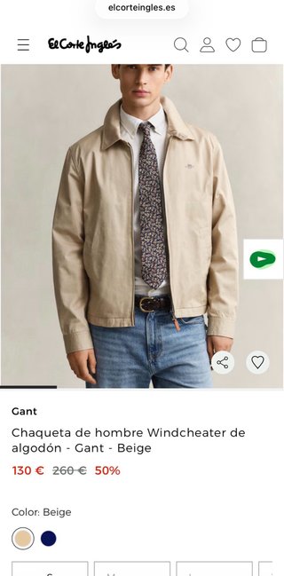 Cazadora Gant The Windcheater