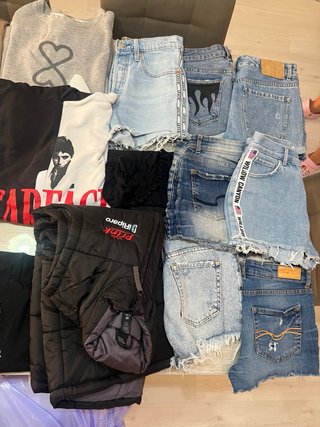 Lote 20 kg ropa mujer XS/S– Bershka, Guess, Shein