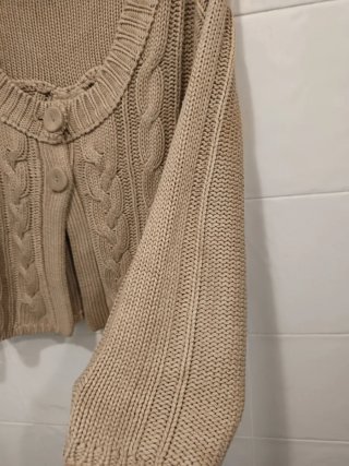 Chaqueta de verano beige