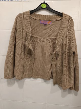 Chaqueta de verano beige