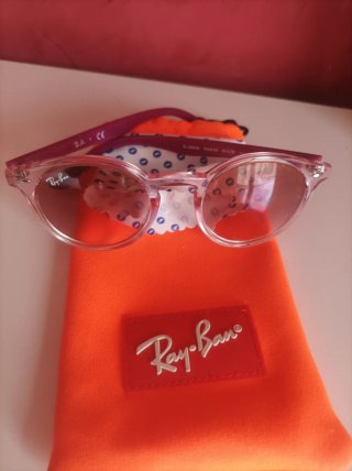 Gafas de sol Ray-Ban niña rosa RJ9064S