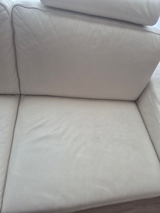 Sofá Natuzzi Clark 3 plazas Piel Natural