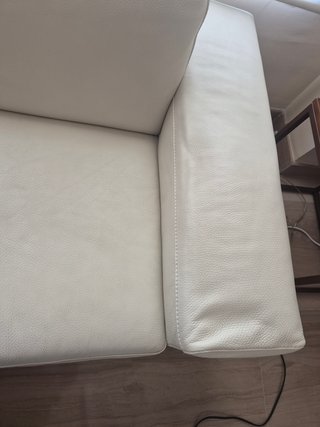 Sofá Natuzzi Clark 3 plazas Piel Natural