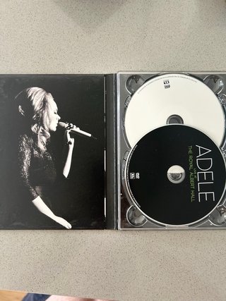 Adele , live at the royal Albert Hall CD y DVD