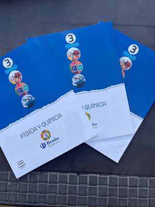 Física y química 3 ESO, Proyecto 5 etapas, bruño