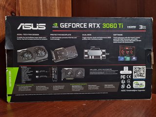 Tarjeta Gráfica Asus GEFORCE RTX 3060 Ti OC