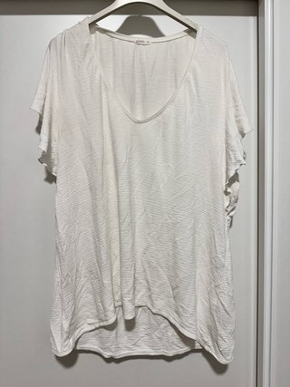 Blusa blanca mujer