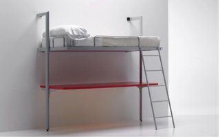 Cama Litera Plegable Sellex 80x190 Gris