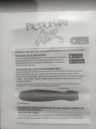 Pictionary Air Mattel Games Juego de Mesa