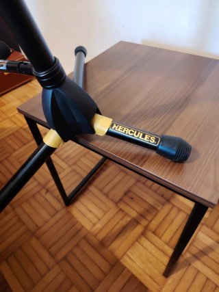 Supporto per chitarra nero