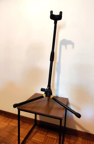 Supporto per chitarra nero