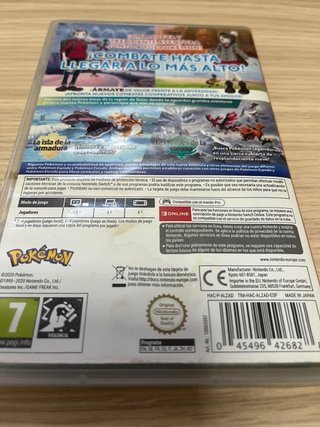 Pokémon Spada + Pass Espansione PAL Spagna