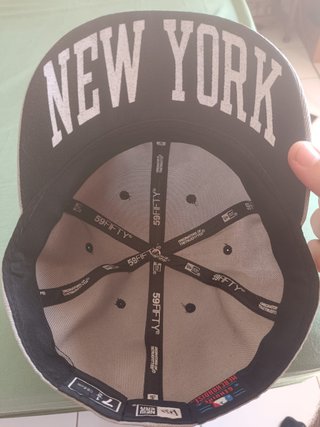 Gorra New Era 59FIFTY Gris Yankees
