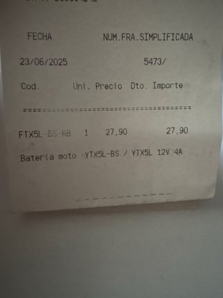 Batería moto FULBAT FTX5L-BS 12V 4.2Ah