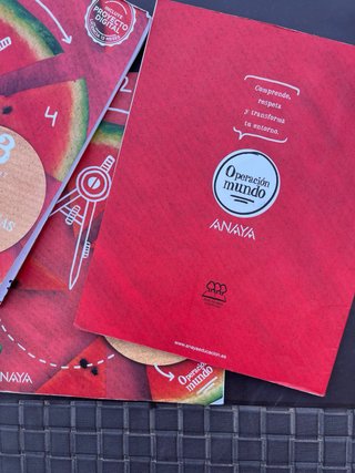 Libro Matemáticas 3 ESO, operación mundo - anaya