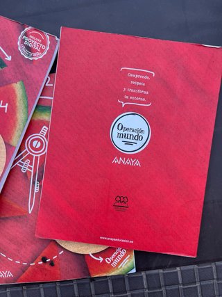 Libro Matemáticas 3 ESO, operación mundo - anaya