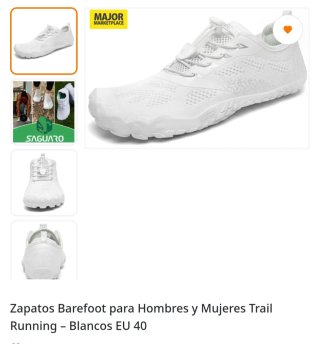 Zapatos de agua Saguaro barefoot varios modelos