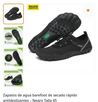 Zapatos de agua Saguaro barefoot varios modelos