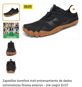 Zapatos de agua Saguaro barefoot varios modelos