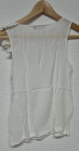 Top Easy Wear Blanco Talla 38