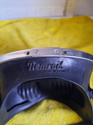 Gafas de buceo antiguas Nemrod TEMPERED