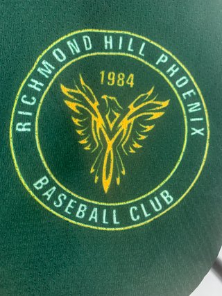 Richmond Hill Phoenix Baseball Jersey Taglia L