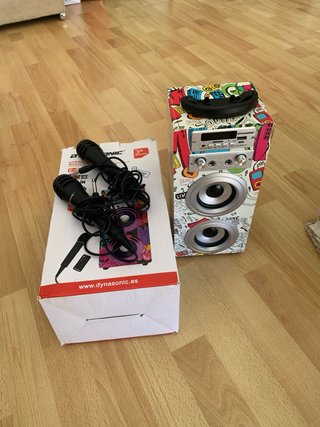 Altavoz Dynasonic Karaoke