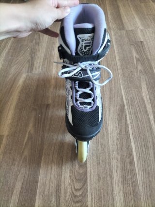 Patines Fila Máster DF Lila como nuevos
