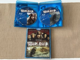Pack 4 Películas Piratas del Caribe Blu-ray