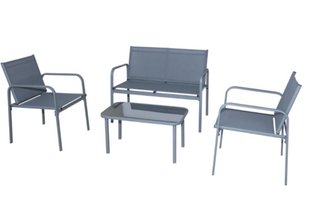 Conjunto terraza 2 sillones y mesa