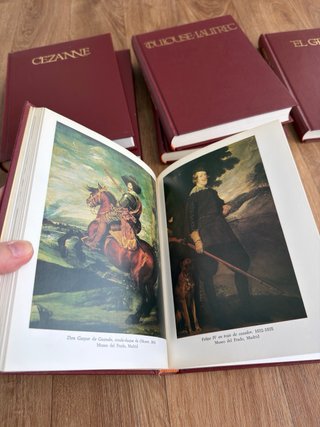 Lote 6 Libros de Arte / Colección Grandes Pintores