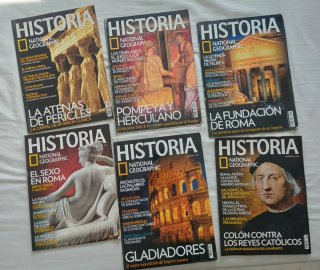 Revistas Historia de National geographic