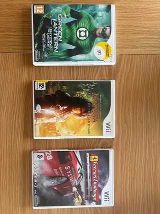 Pack Videojuegos: Narnia, Ferrari, Linterna Verde
