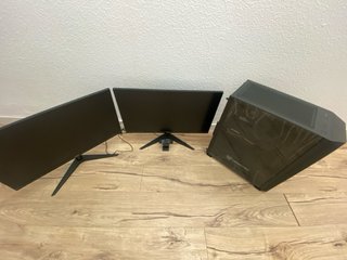 PC Gaming + 2 Monitores IPS 24” + Webcam