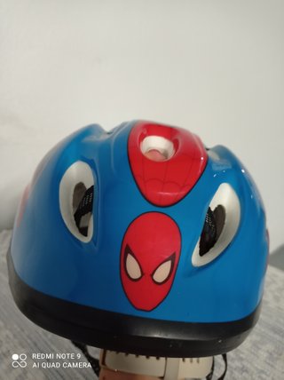 Casco bici infantil Spiderman