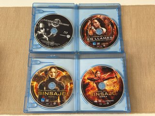 Colección Los Juegos del Hambre Blu-ray