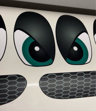 Pegatinas Ojos para Mini R50-R53