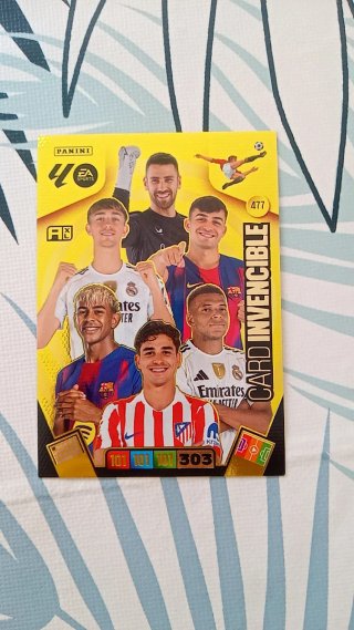Panini Adrenalyn XL 25/26 Card Invencible
