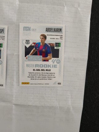 Cromos Panini Master Rookie 2026/27