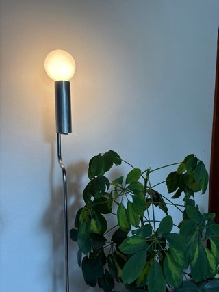 Piantana vintage anni '70 stile Reggiani