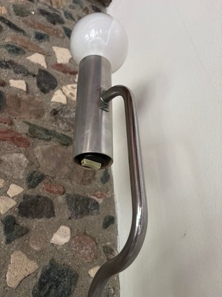 Piantana vintage anni '70 stile Reggiani