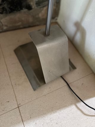 Piantana vintage anni '70 stile Reggiani