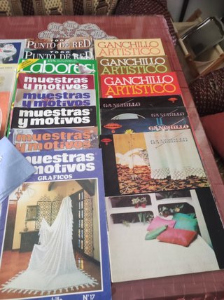 Revitas de ganchillo ,Crochet,bordado,cruz